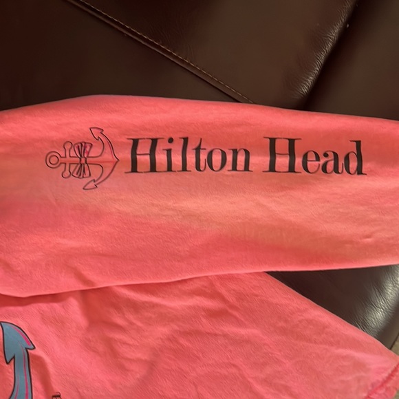 Hilton Head South Carolina (Southern Style) Anchor with Bow LS t shirt. Large . - Picture 3 of 6